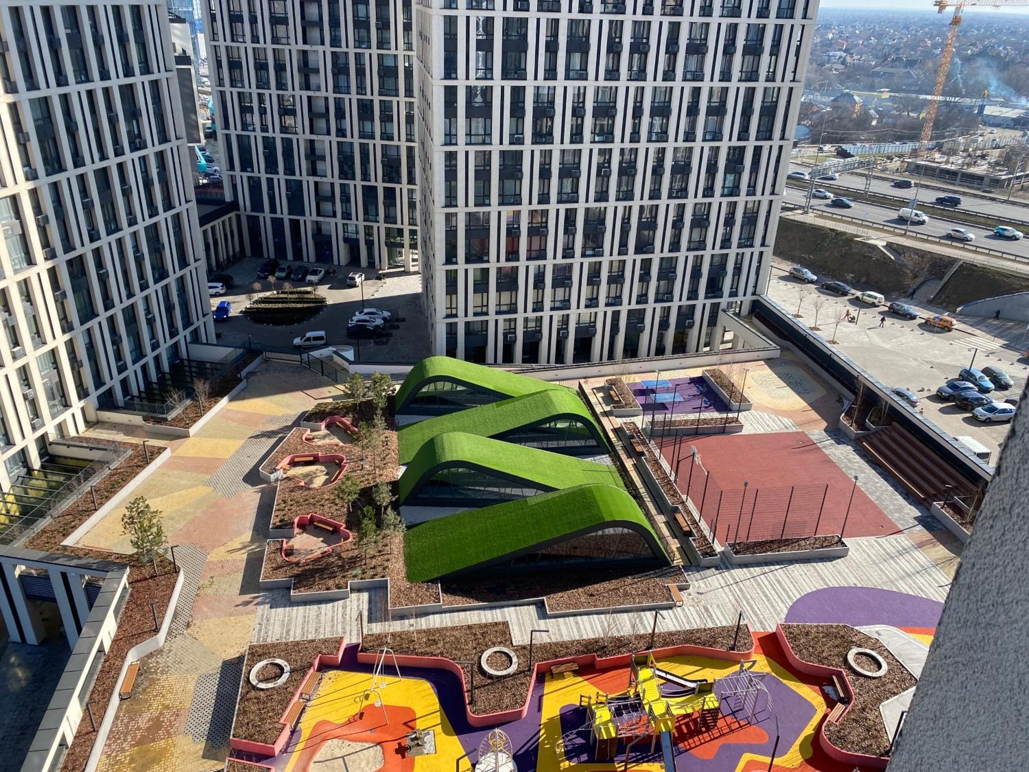 Slavutich Apartments Near Metro Station 키예프 외부 사진